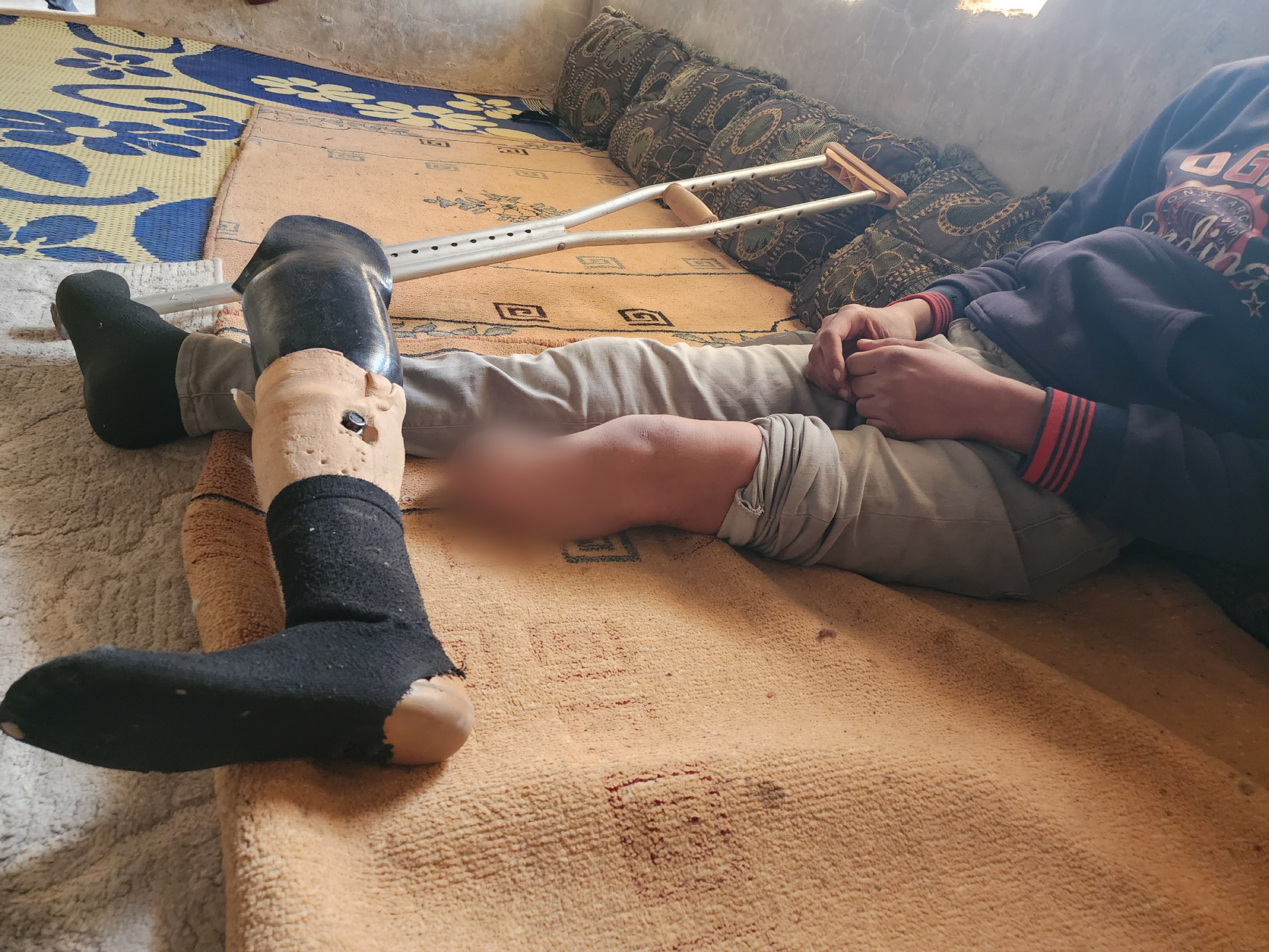 Great Suffering Due to Illness and Poverty
