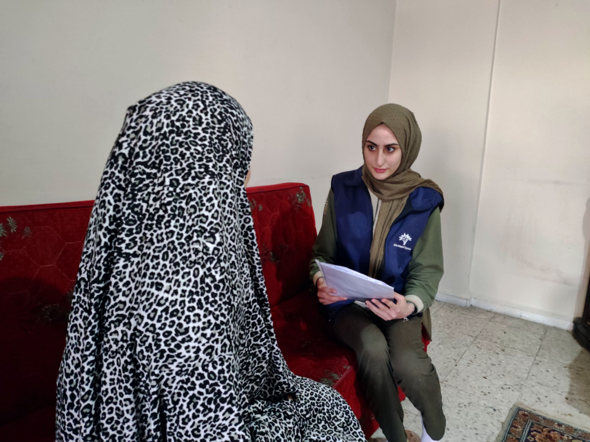 Lina and her three children live in dire poverty