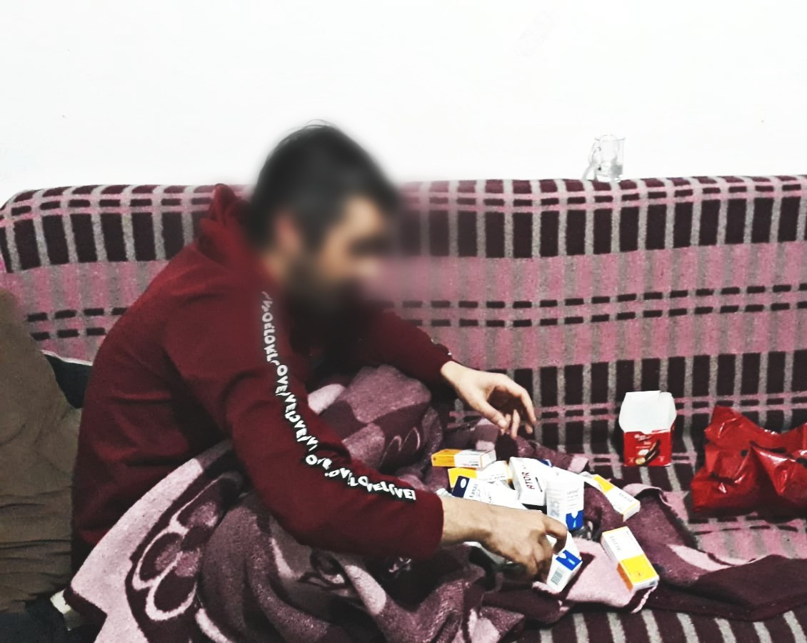 a family of 9 living in a poor house