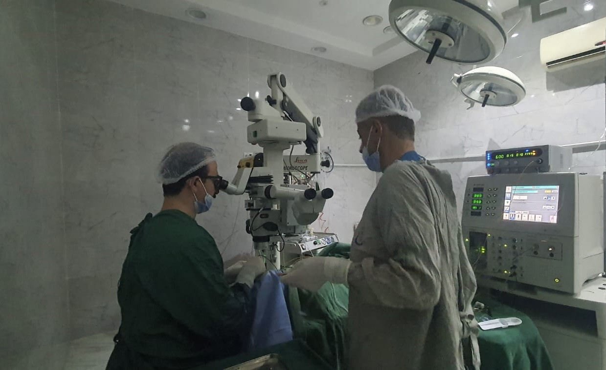 العم أسعد بحاجة ماسة لإجراء عمل جراحي لعينه