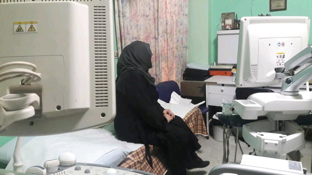 A young woman with fibrosis uteri