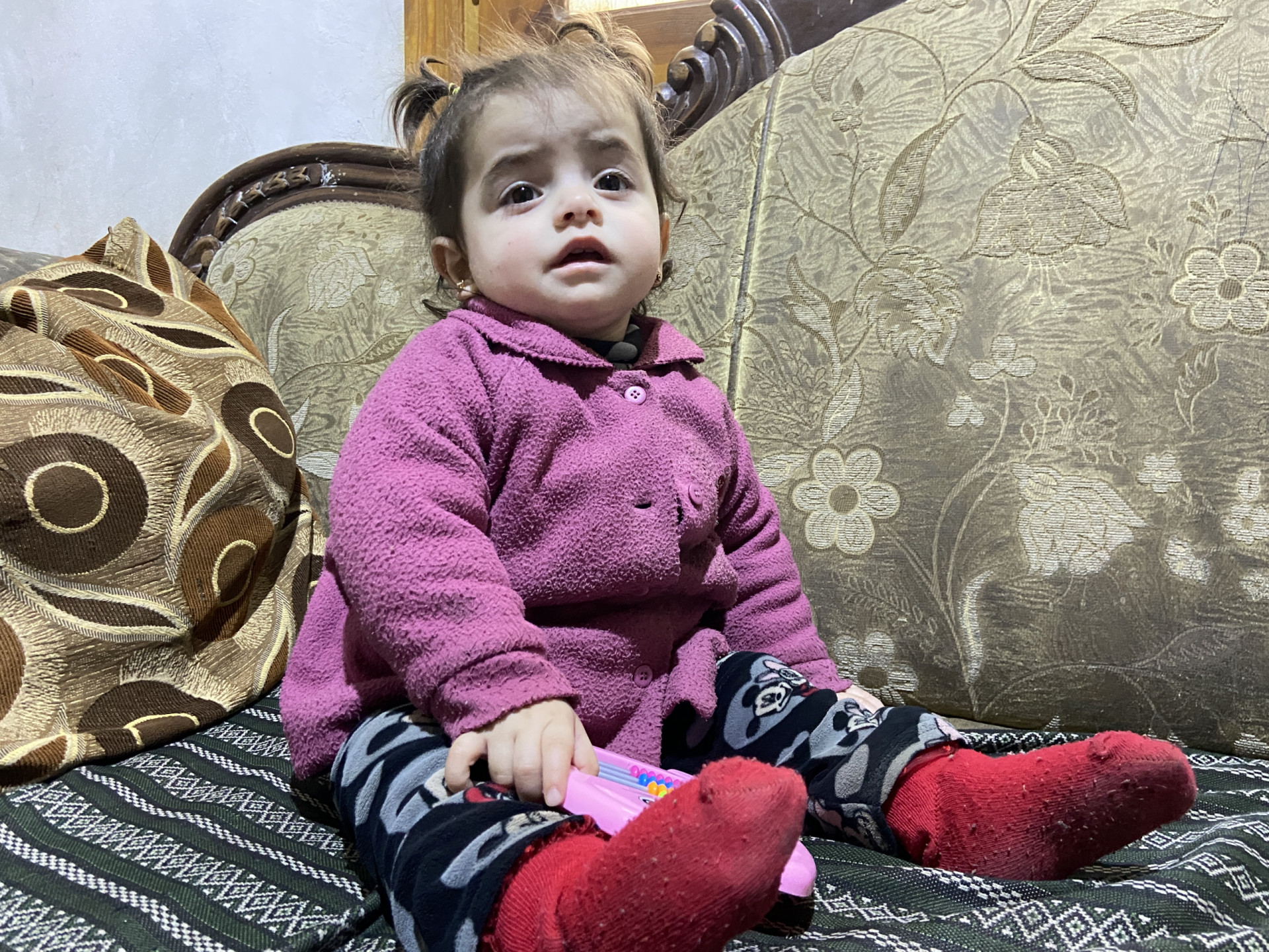 A two-year-old child needs urgent surgery!
