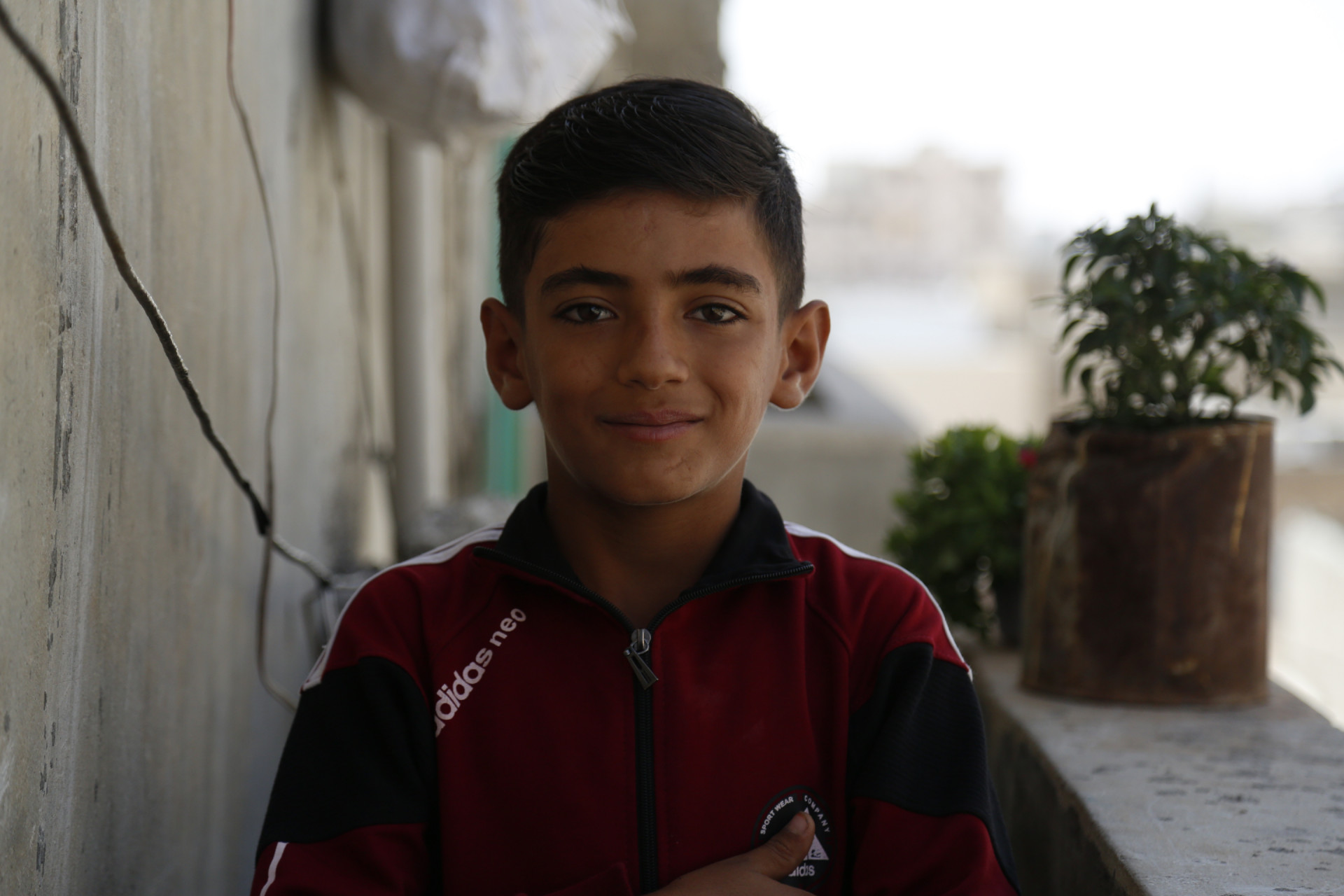 Mahmoud lost his father