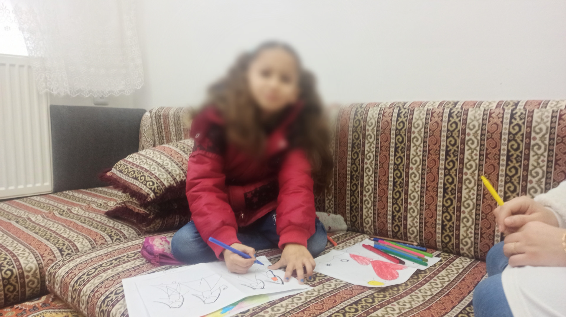 Malak suffers from severe burns and she needs a medical brace and ointment as soon as possible