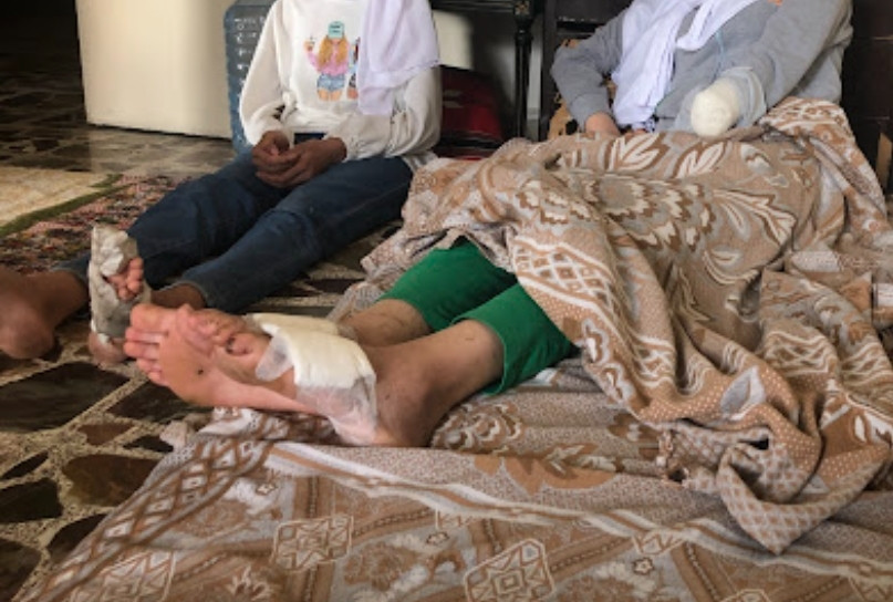 Their Dreams Were Buried Beneath the Rubble of Their Home in the Bombing in Lebanon