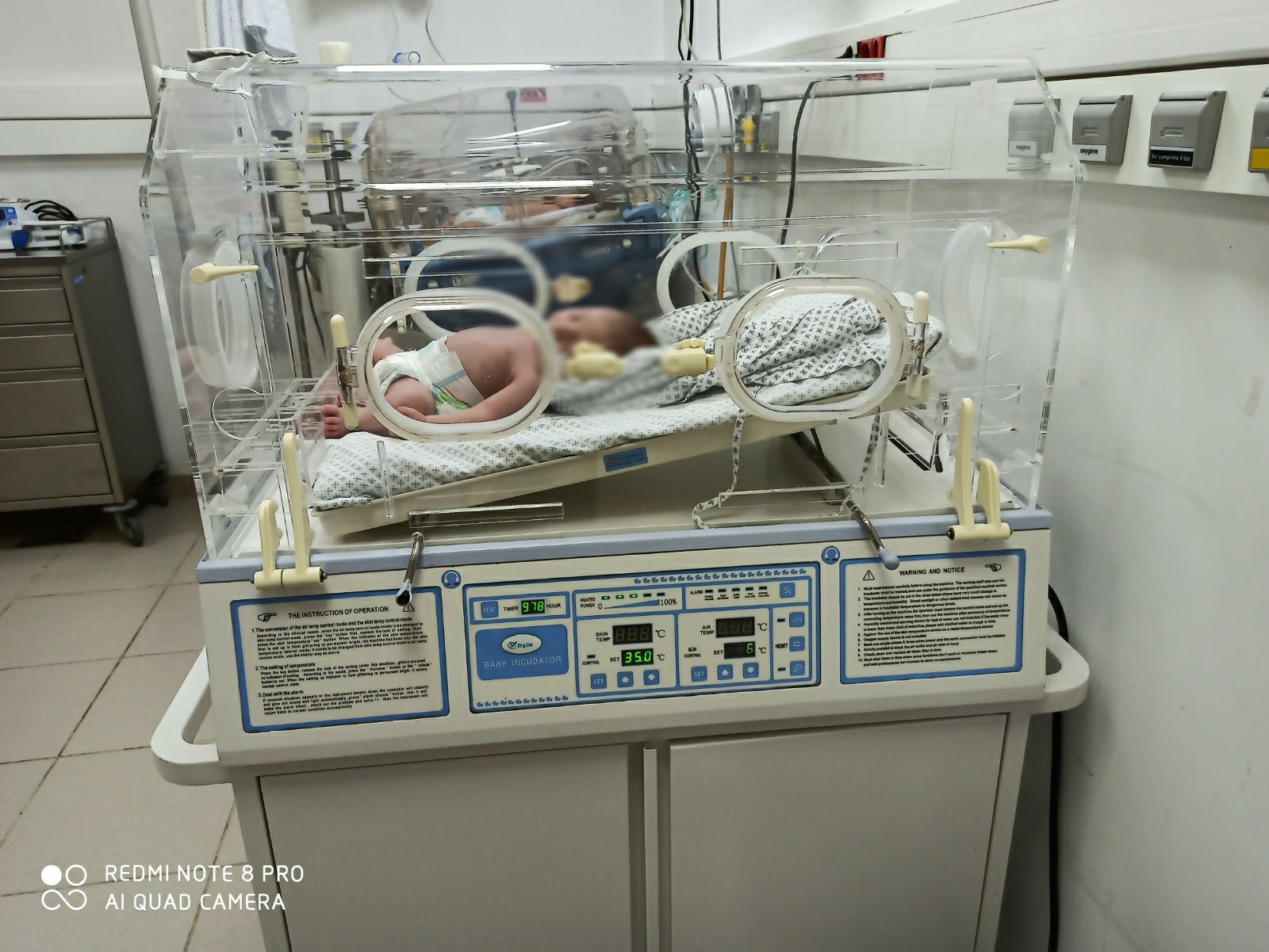 A little kid in need of blood transfusion