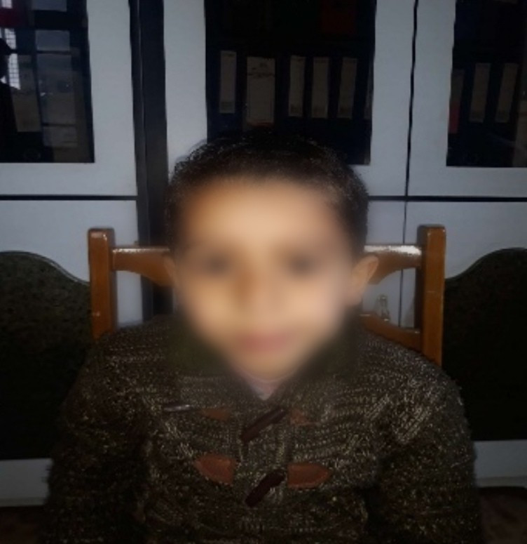 Jihad, an orphan from Aleppo