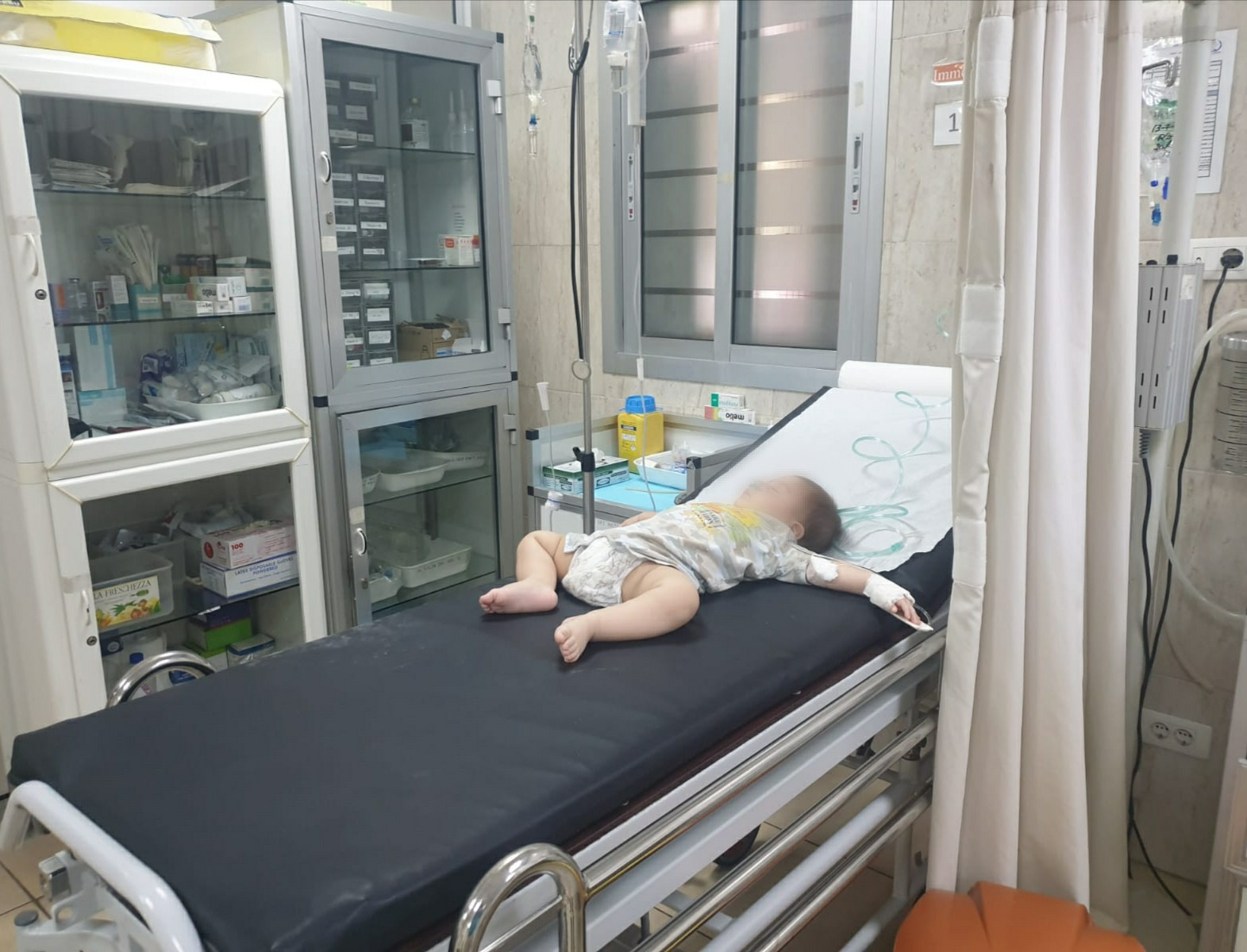 Kifah is with sepsis and needs hospitalization
