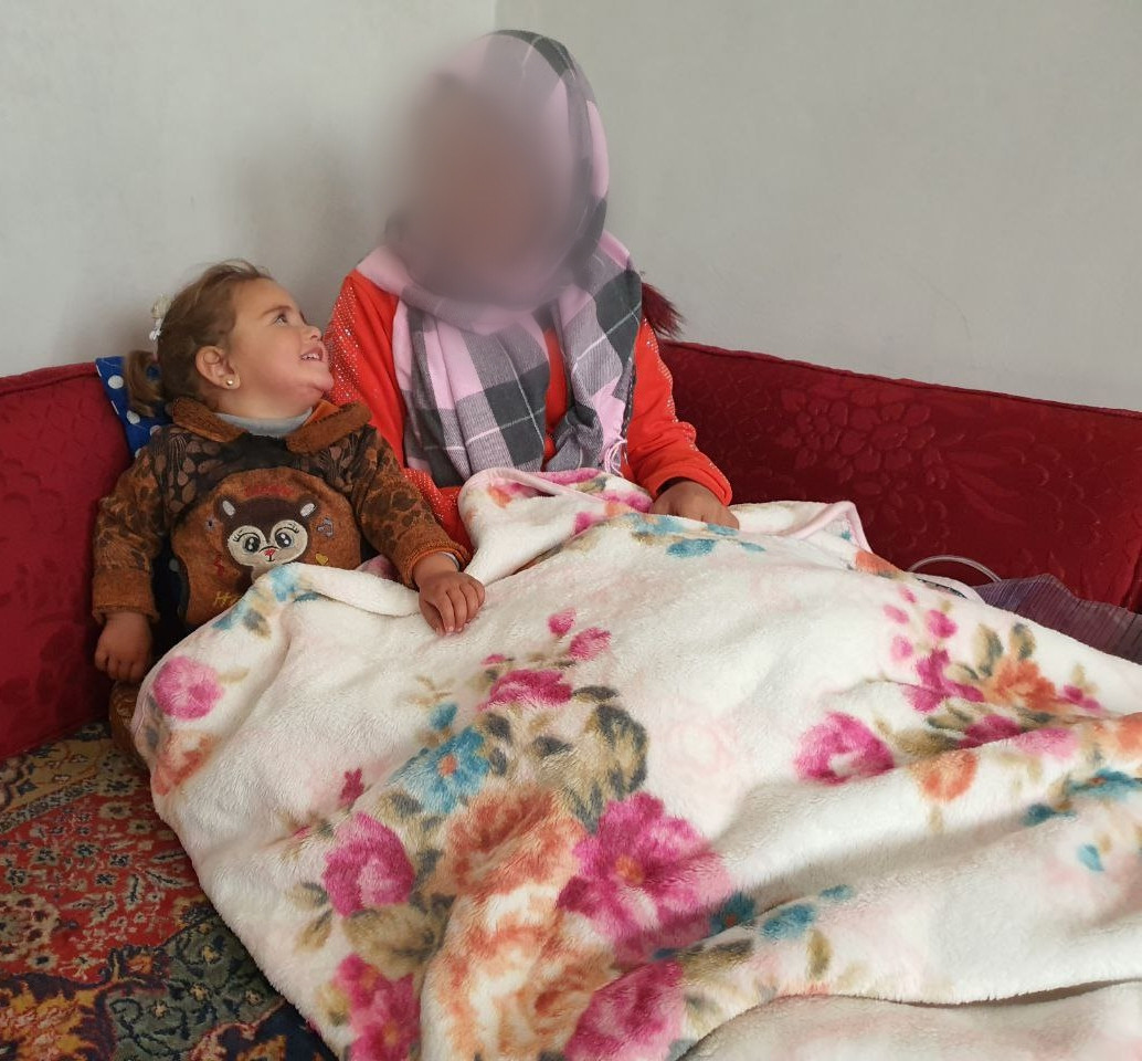 A laugh she will lose if her mother's pain symptoms increase and she suffers more complications.