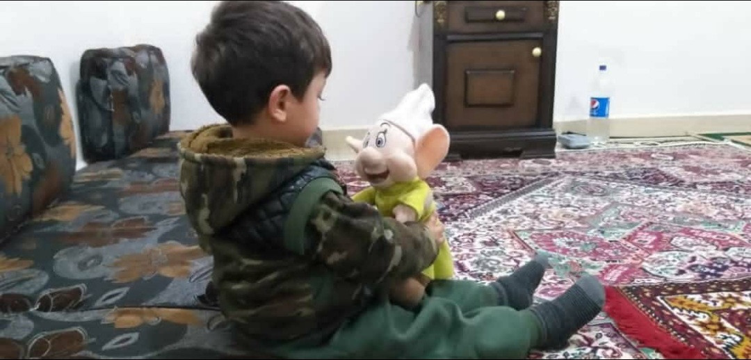 Yousef is an orphan from Aleppo
