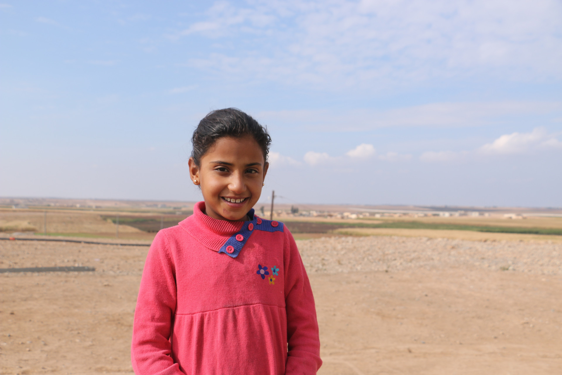 Aisha is an orphan from Quneitra