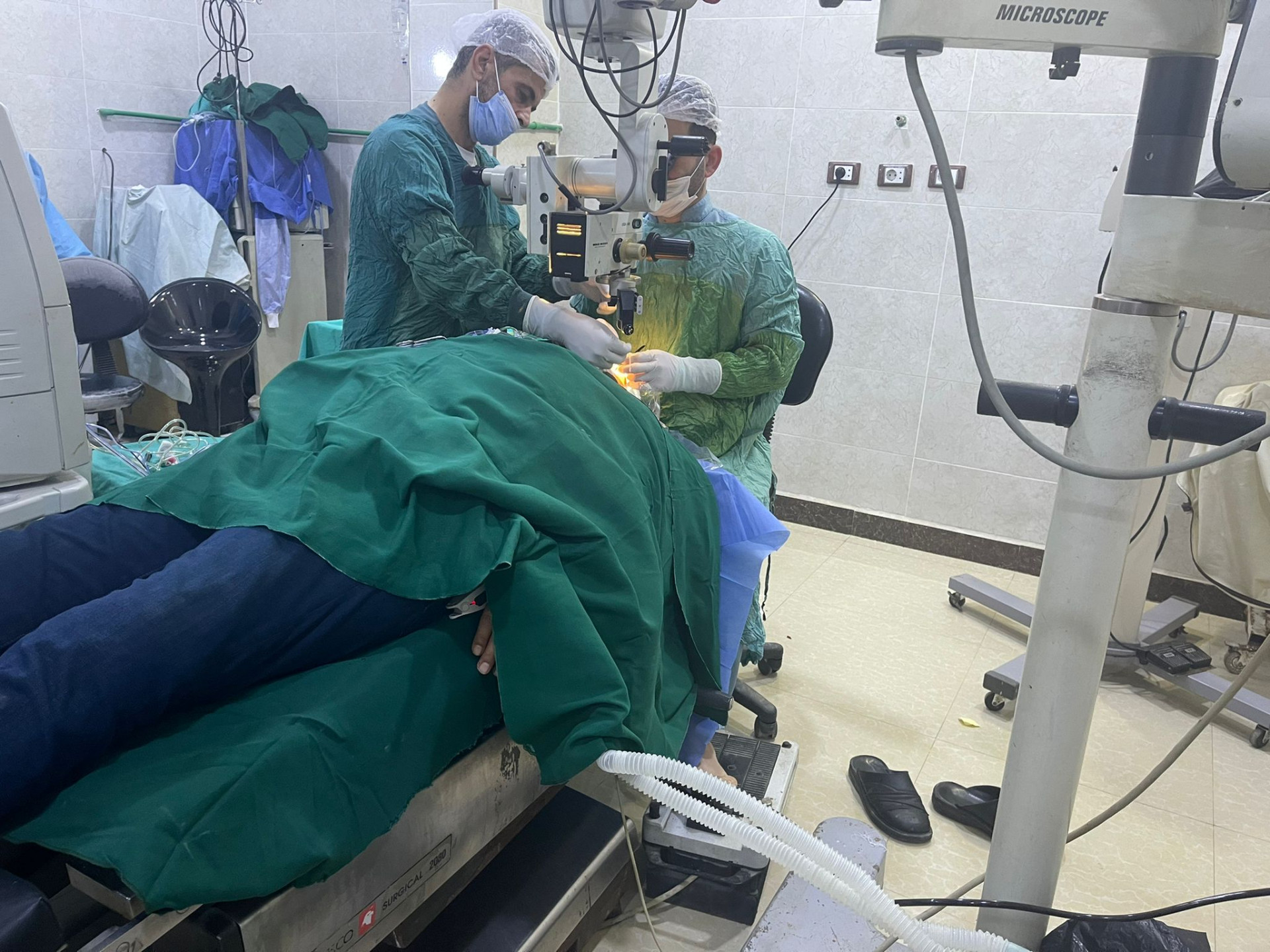 Bakri is at risk of losing his sight