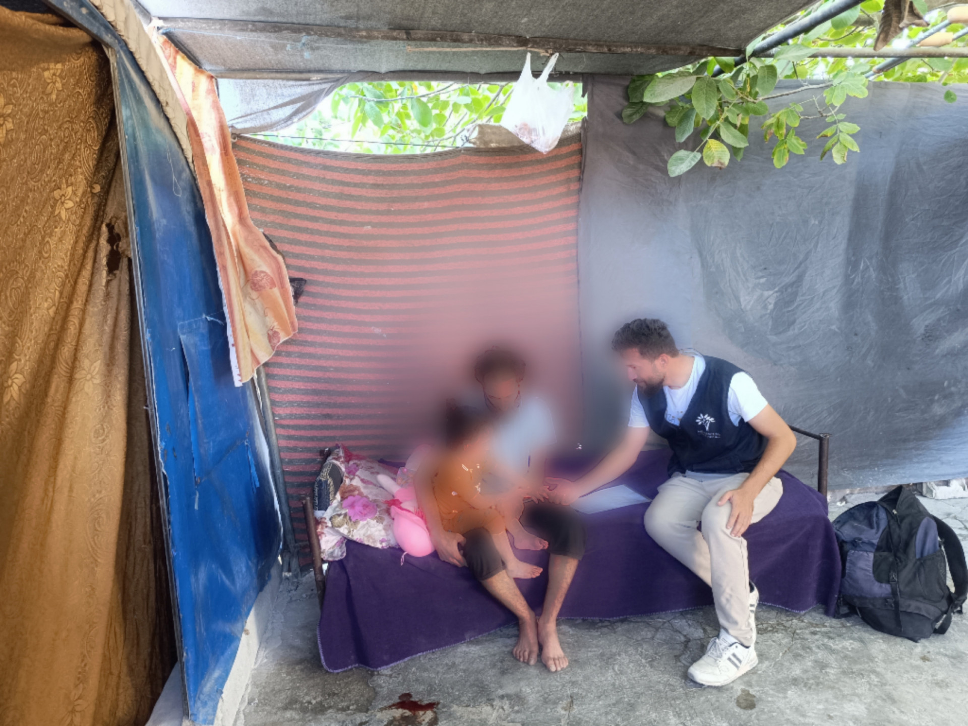 Mounting debts and a sick child in desperate need of treatment.