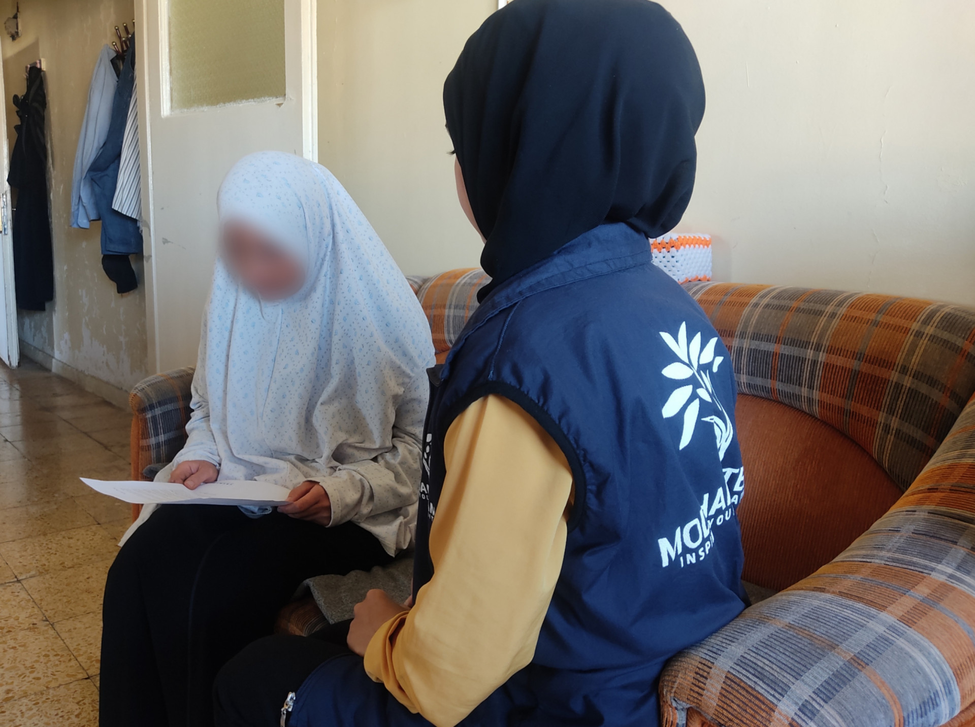 Der Ehemann von Mervet ist behindert und kann seine Kinder nicht versorgen