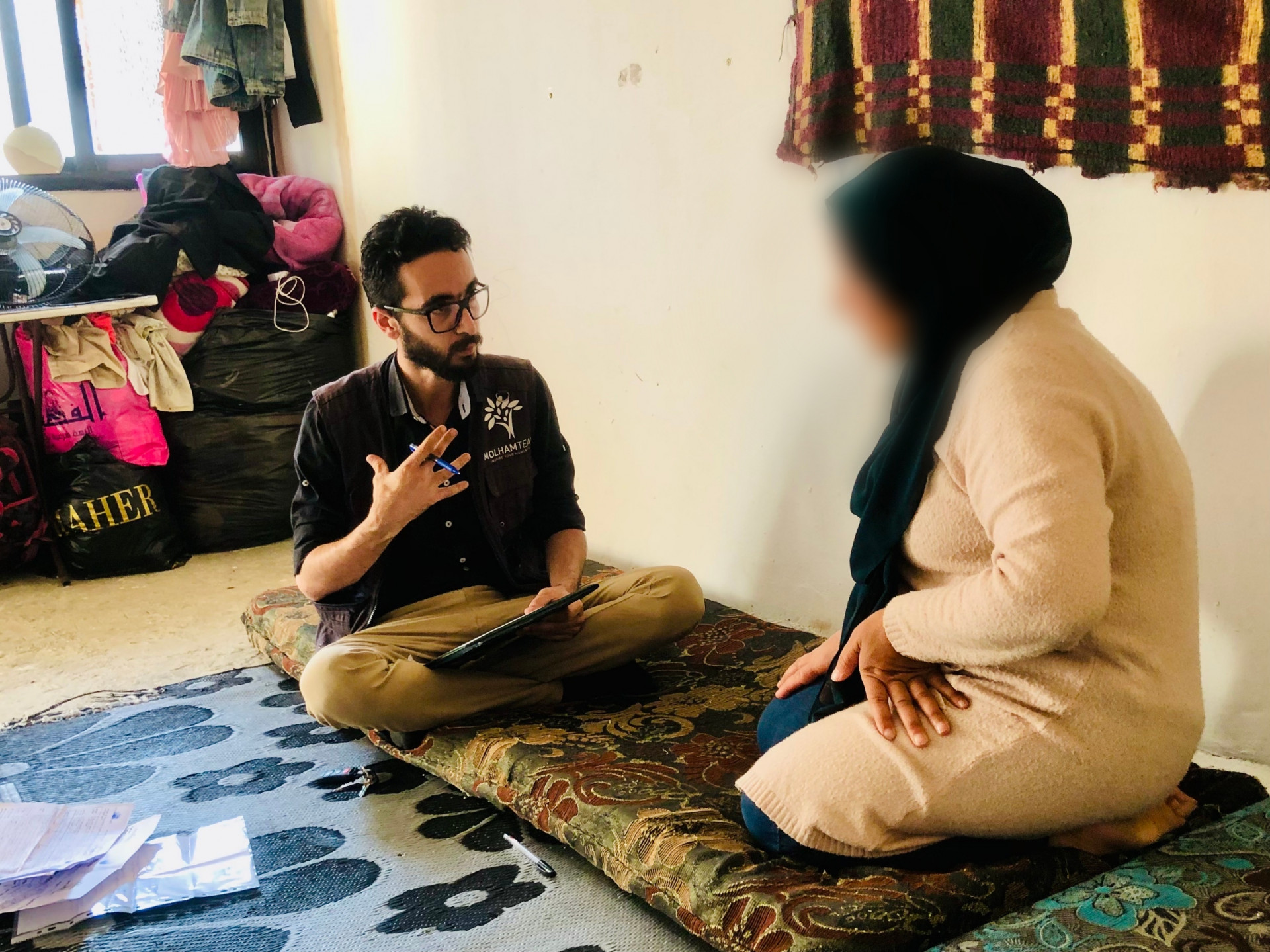 "Support Zainab: Rebuilding Lives After Displacement"