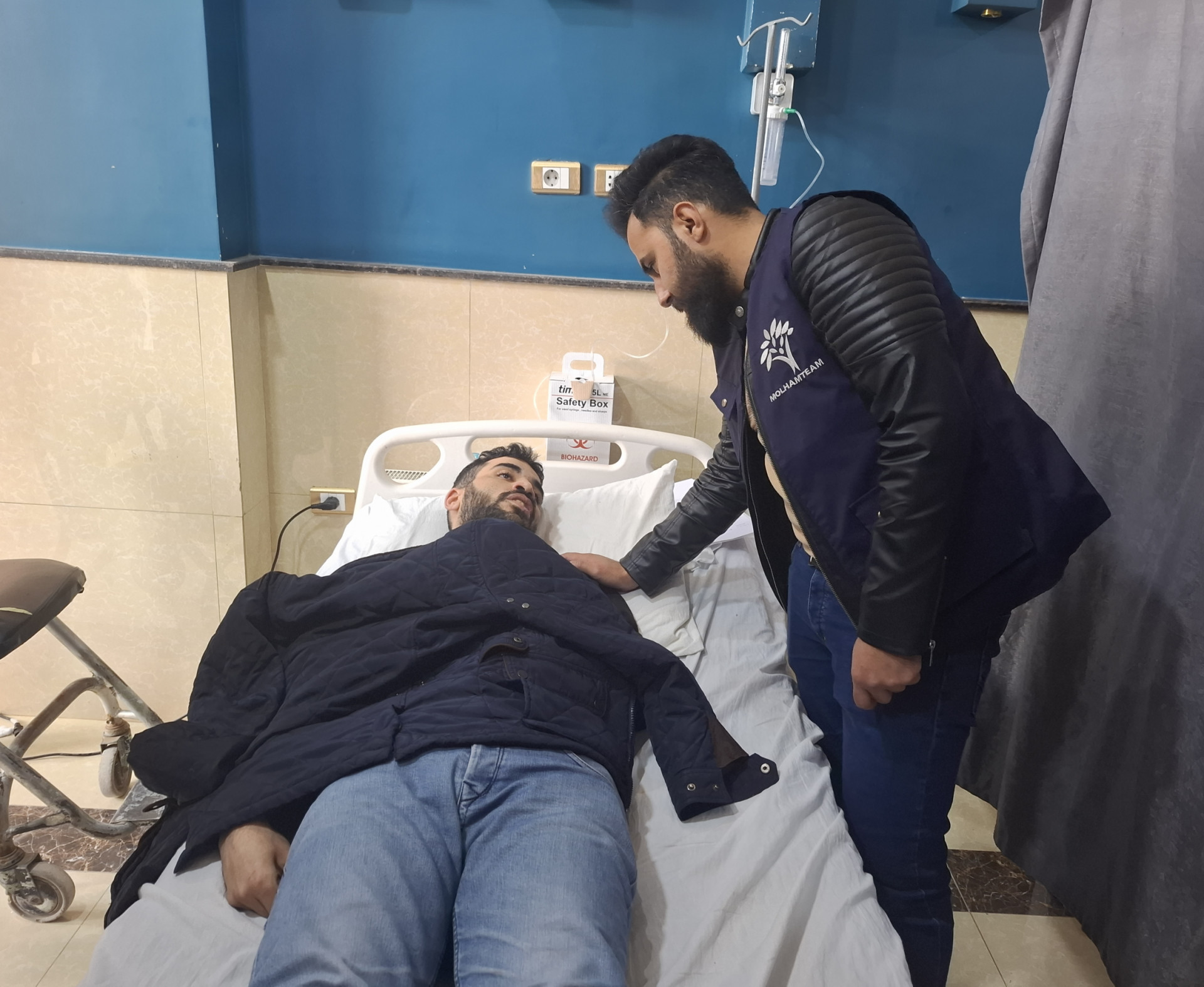 Mohammad has been suffering for 13 years without a medical examination.