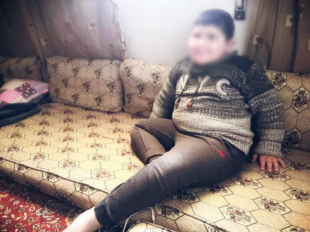 Abdulkader dreams about being able to talk