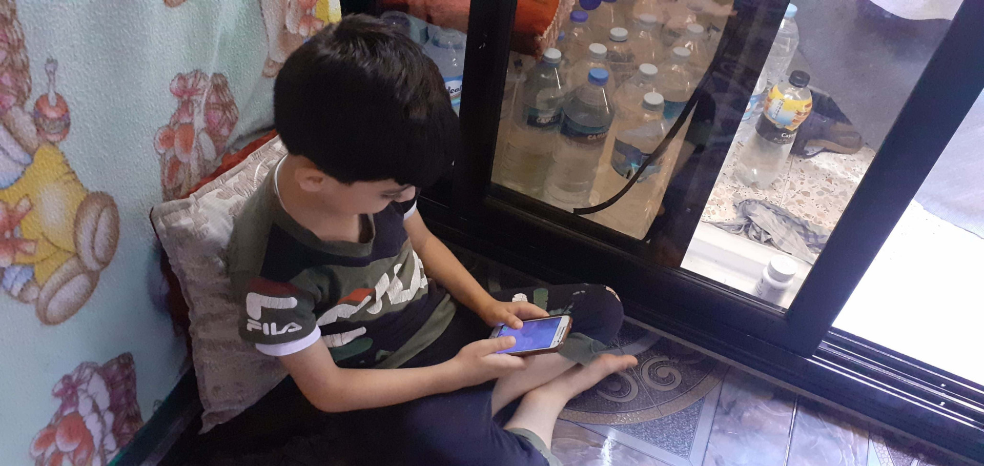 Mahmoud is an orphan from Idlib