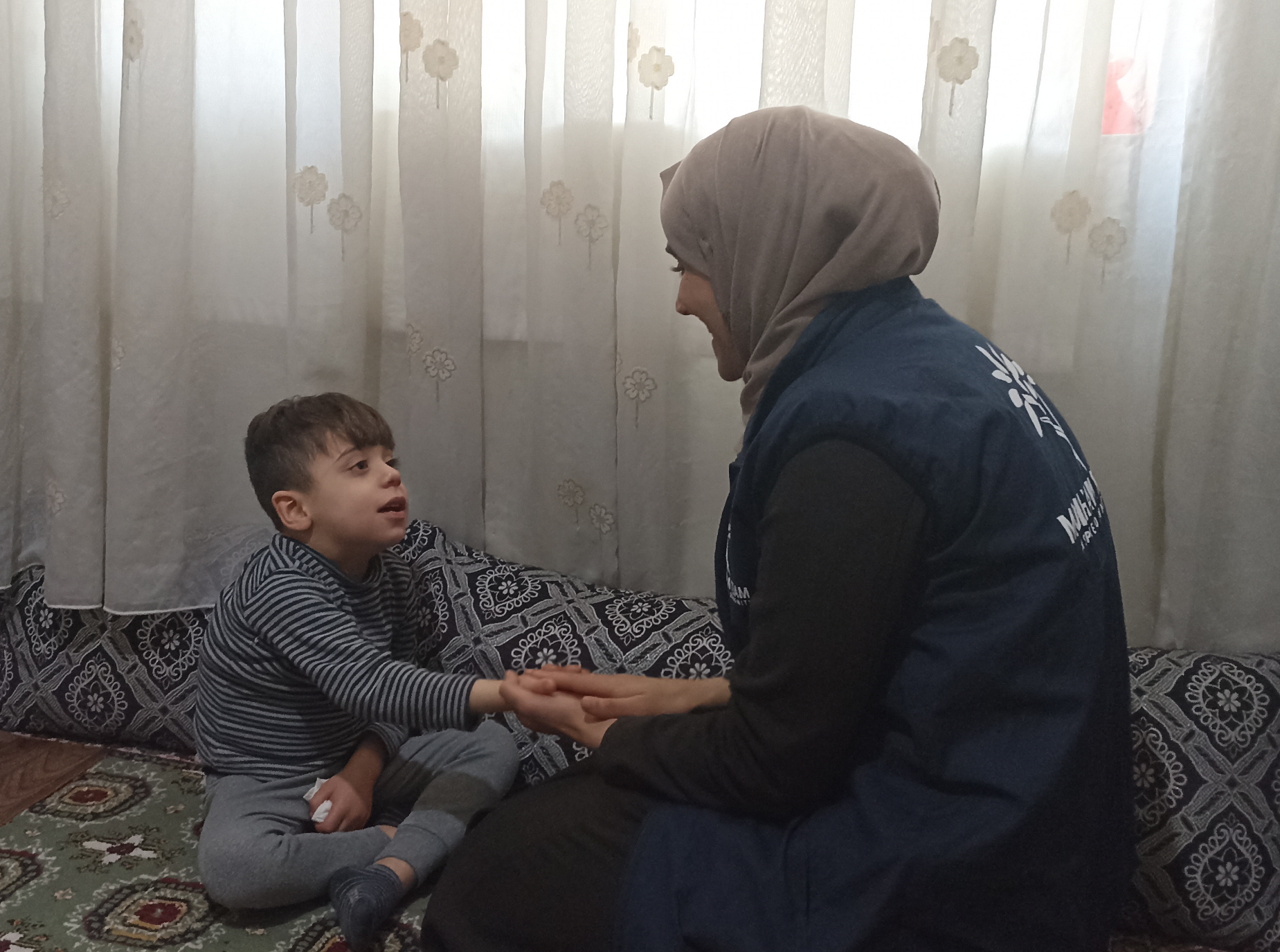 Emad is a breadwinner for his five children where some of them are sick and need treatments.