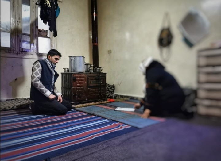 A displaced family needs support