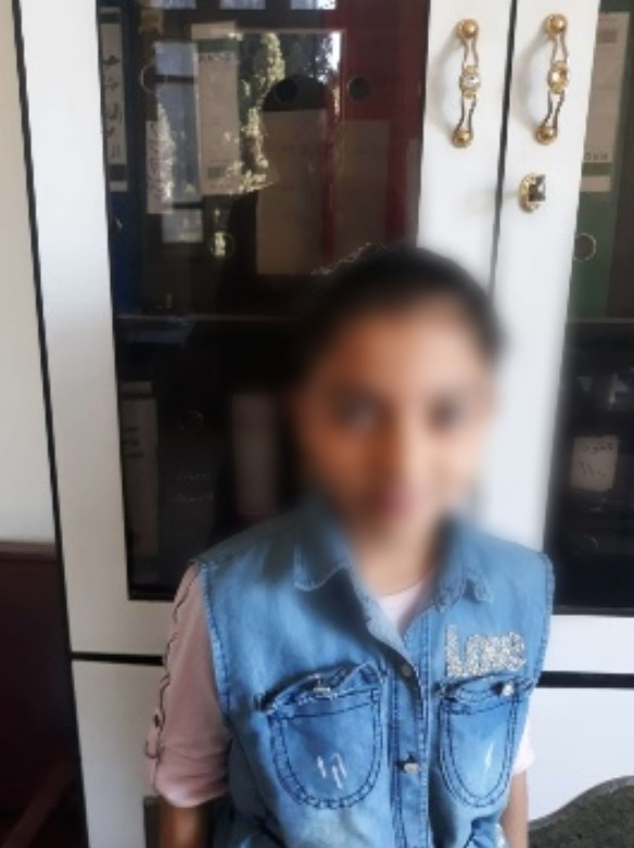 Huda, an orphan from Idlib