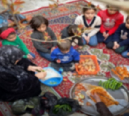 Walida lost her husband and children in an airstrike and now takes care of her grandchildren