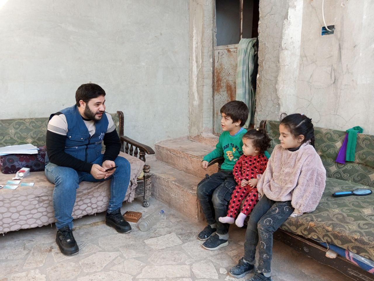 A Glimmer of Hope for Mahmoud, Faten, and Afnan