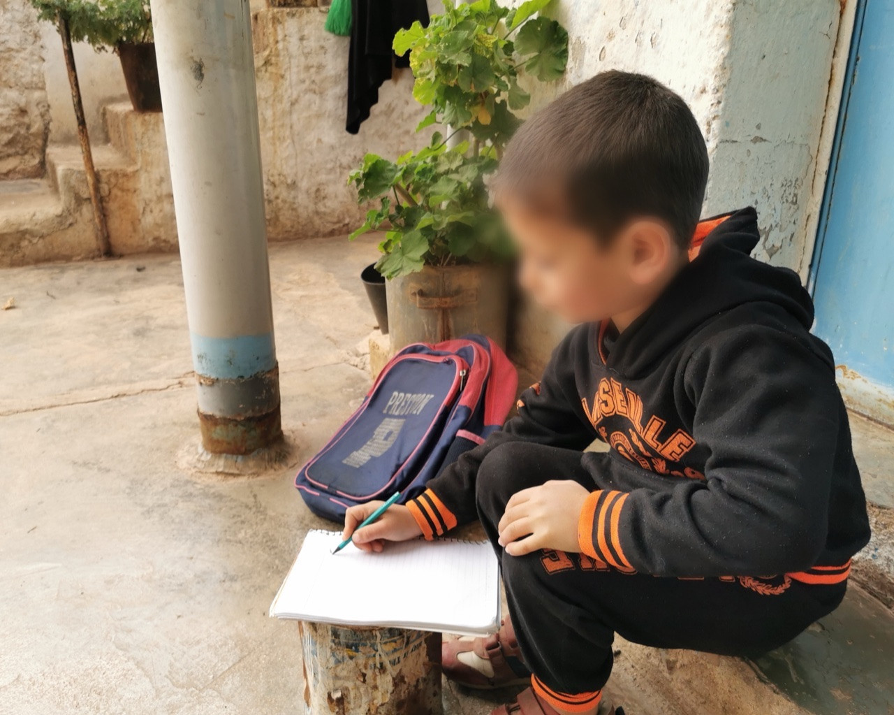 Hussein is in need of support to complete his study