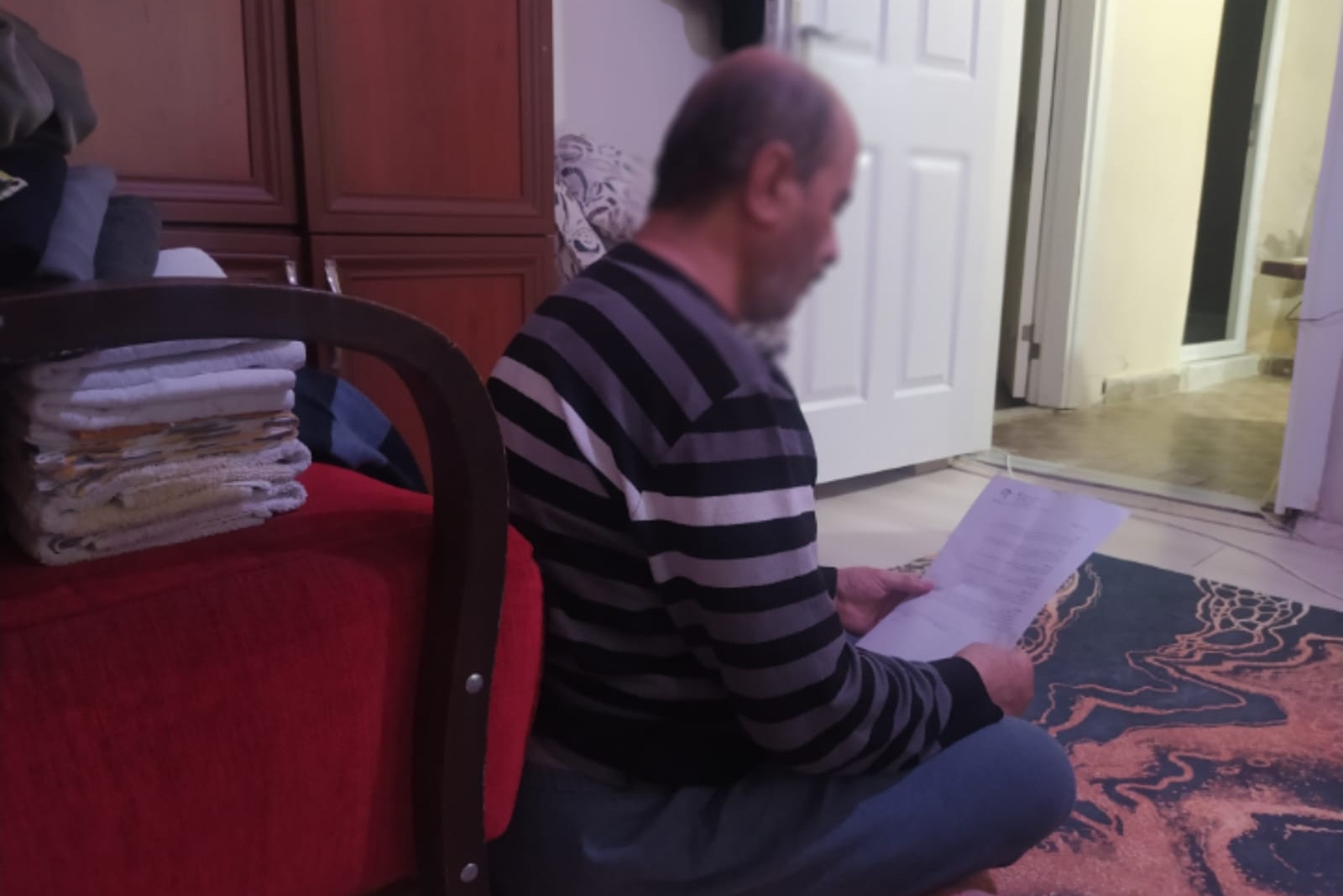 Saleh's family experiences extremely dire conditions