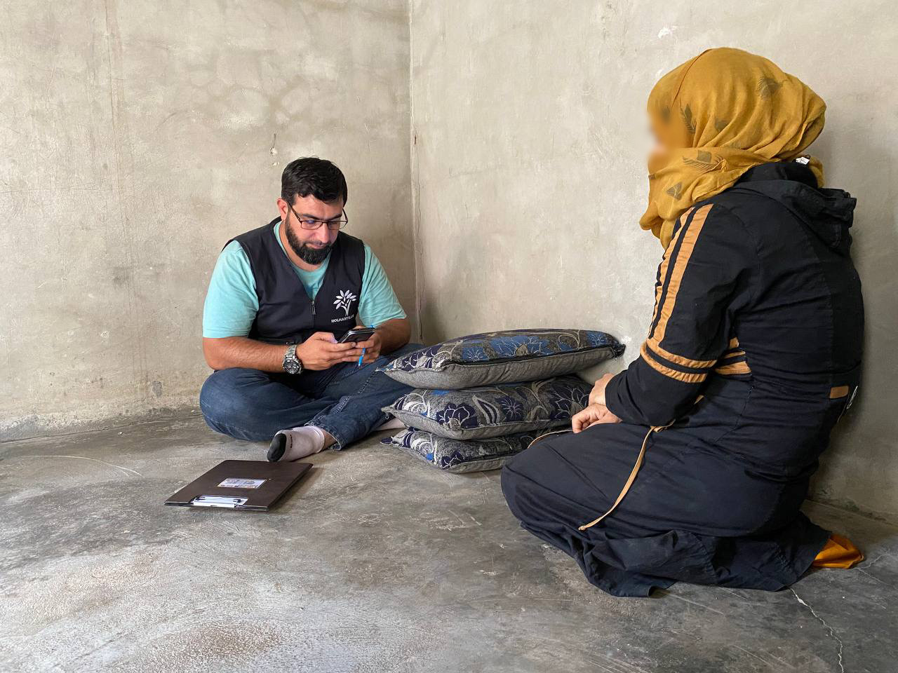Difficult circumstances that Hiyam and her family are experiencing
