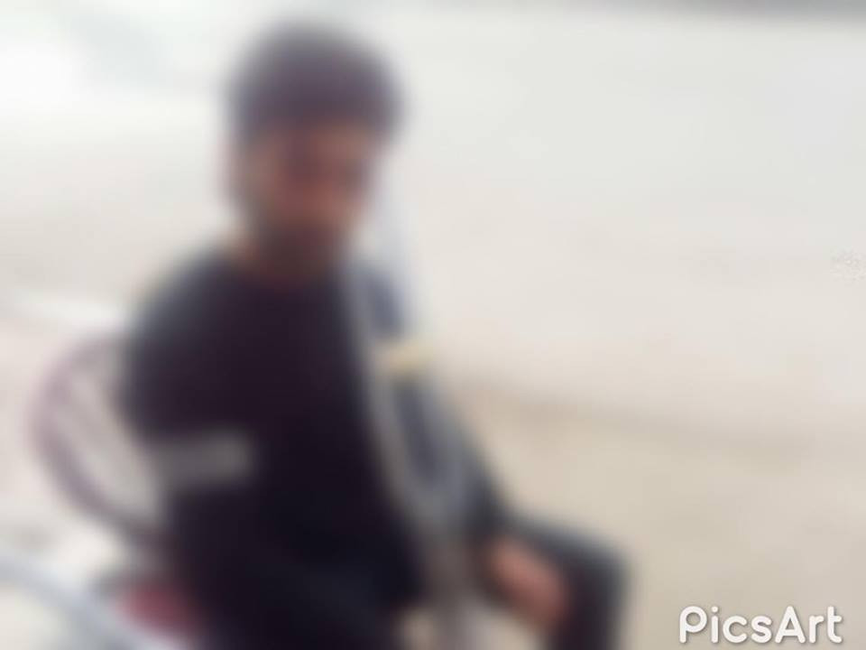 A young man suffers from lung contusion