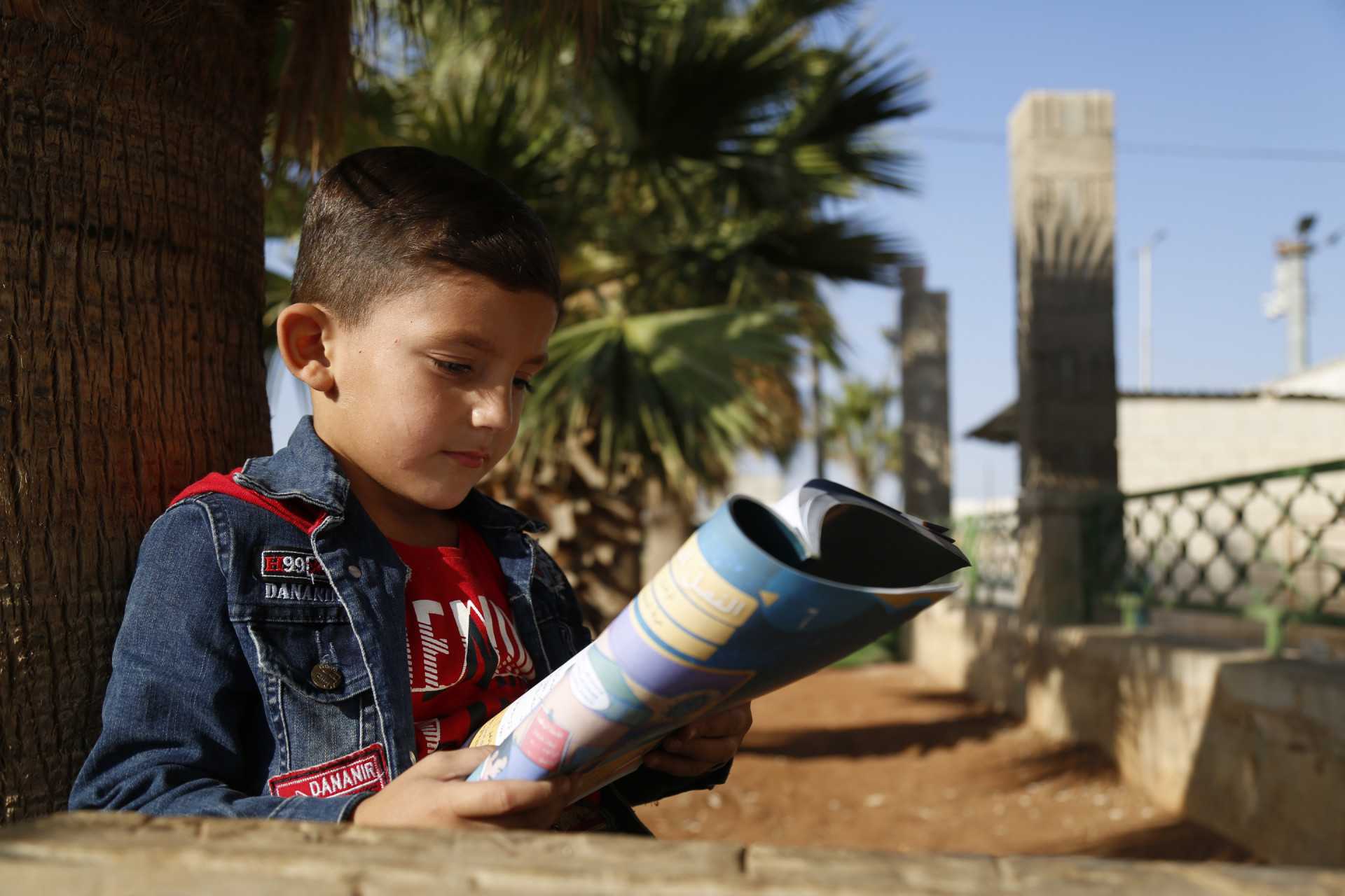 Ahmed is an orphan from the Aleppo countryside