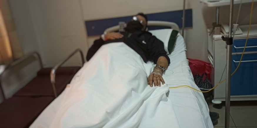 أُصيب المُعيل بوَرَم سرطاني ولم يعد قادر على العمل