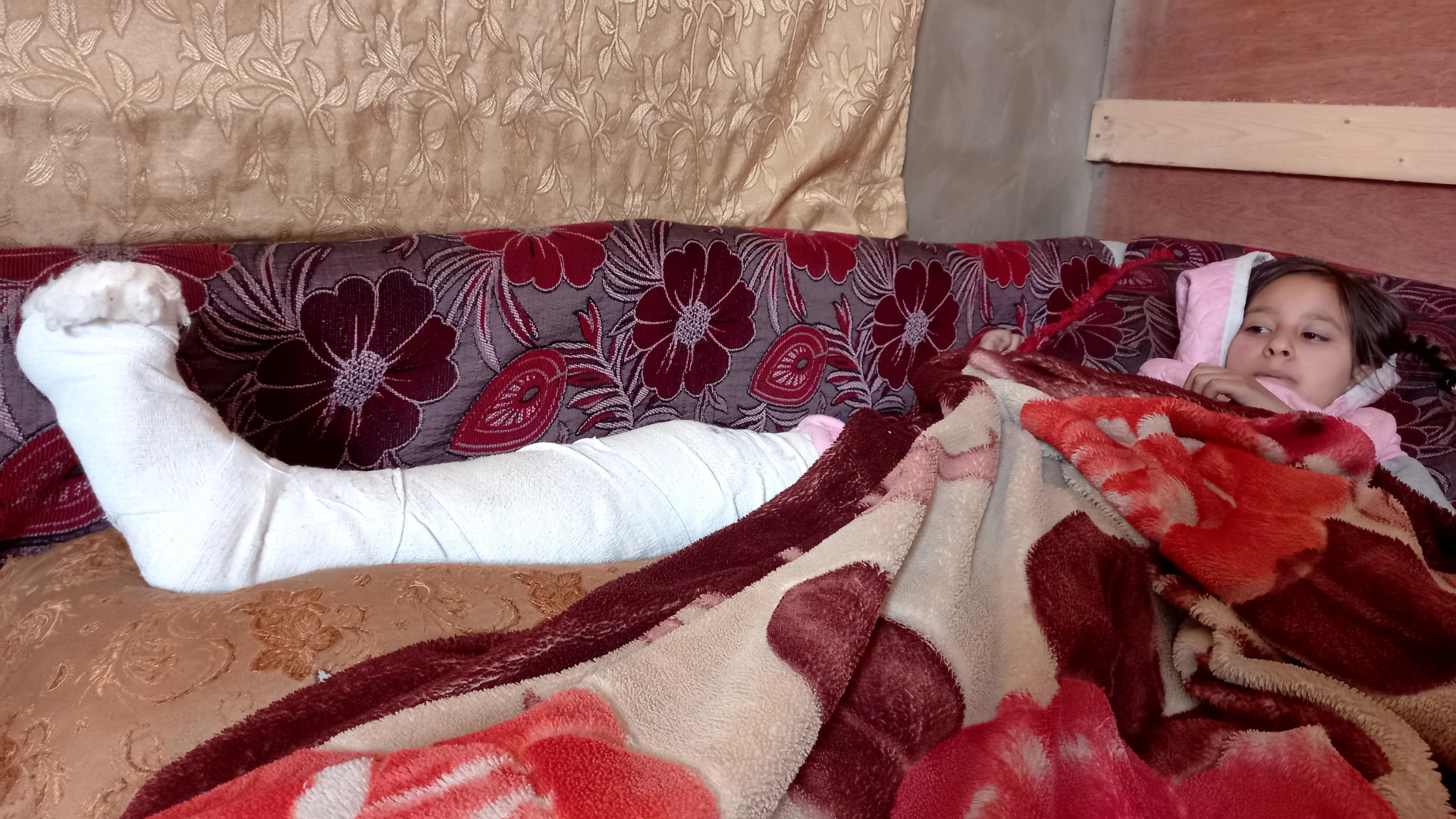 Shatha needs your help to be able to stand on her feet again