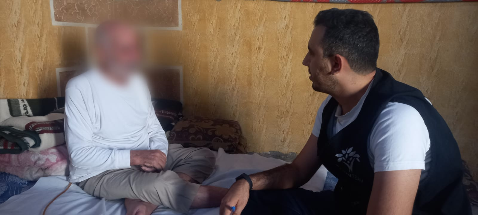 A stroke led to partial paralysis and destroyed his weak body, amid tragic circumstances.