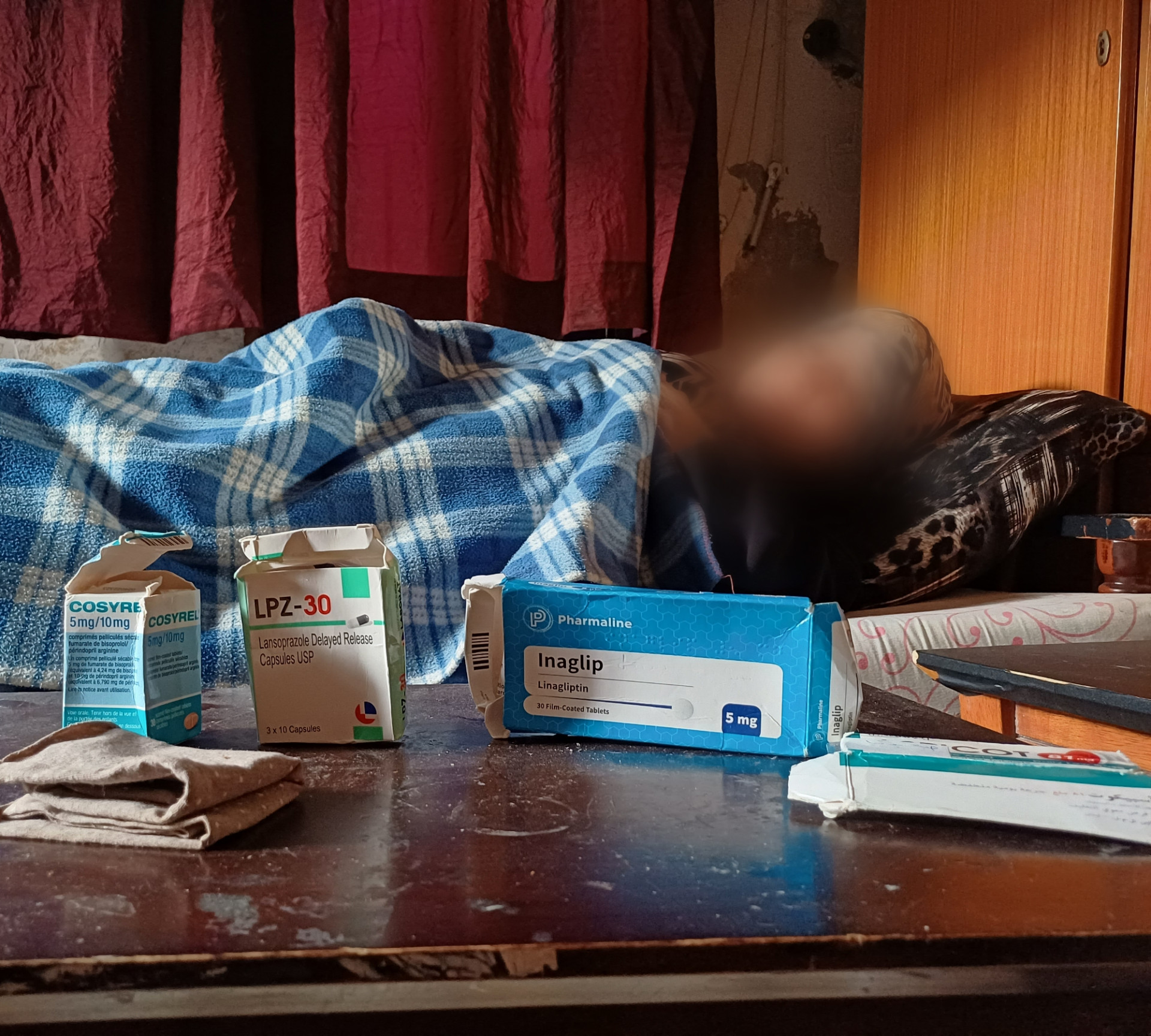 Accompanying medications and pain that does not go away
