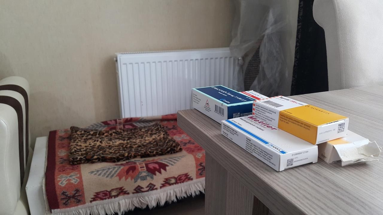 A family at risk of being homeless