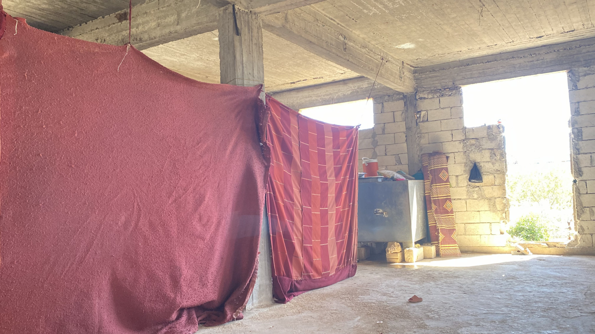 Walid's family lives in a warehouse facing tragic conditions