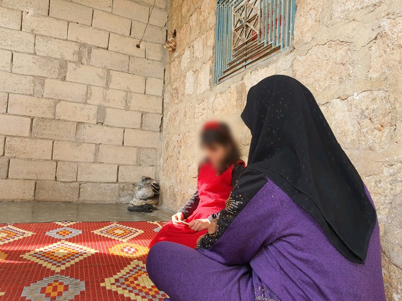 Wafa'a needs vertebral fixation surgery