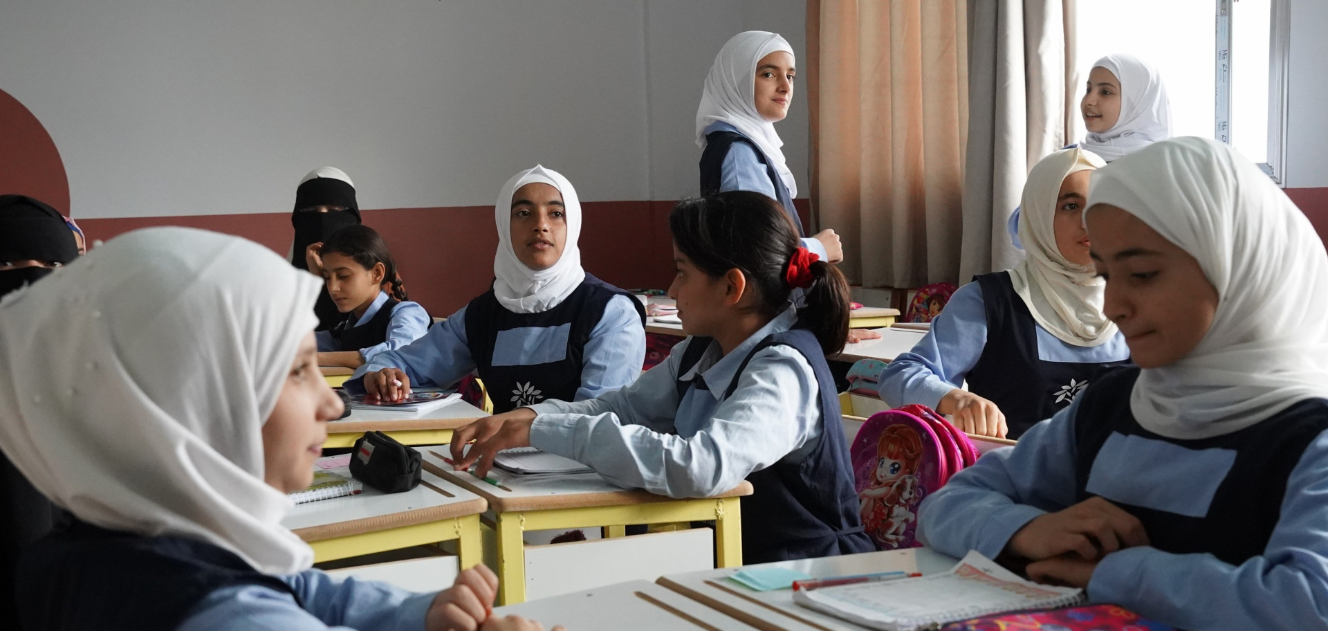 Marwa is a diligent student whose greatest wish is to have a home where she and her family can find refuge.