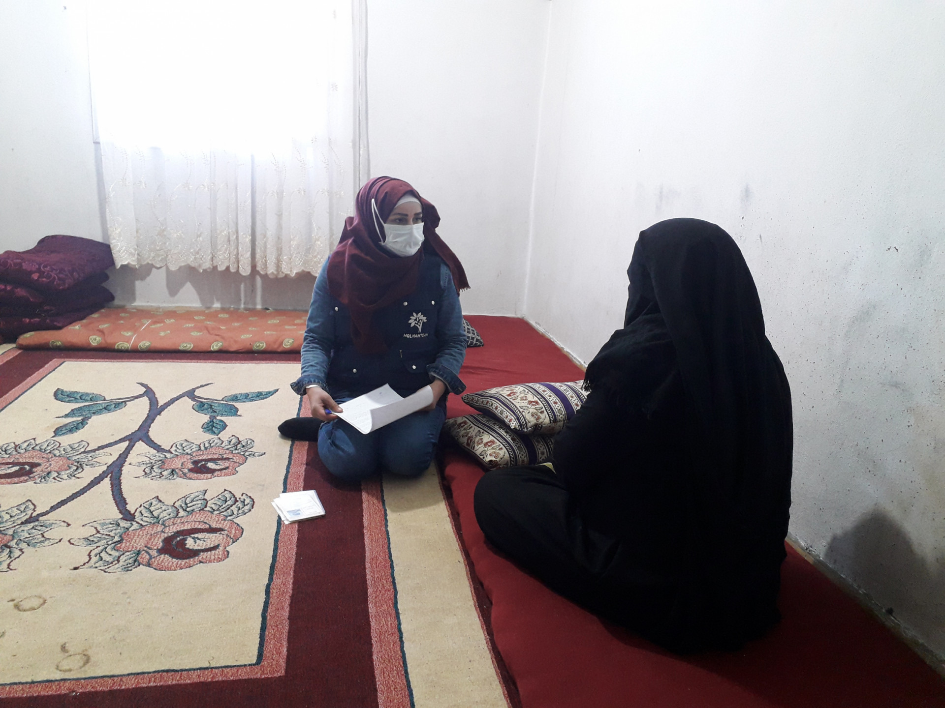 Maryam, a widow and a mother of three detained people and eight children.