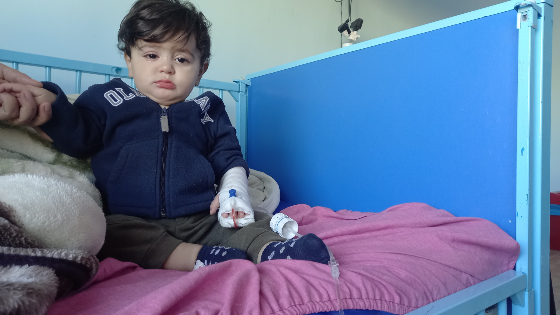 Muhammad suffered from strong fever.
