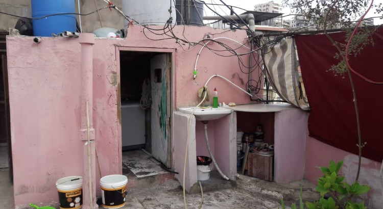 A family with accumulated house rent and their only breadwinner is wounded.