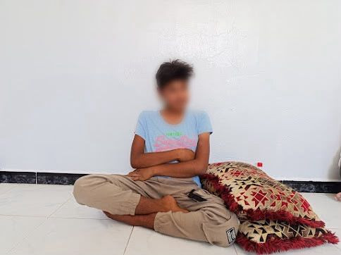 عجز حركي يعيق حياة قاسم