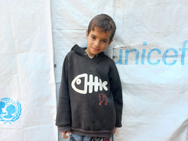 Youssef is an orphan child from Gaza