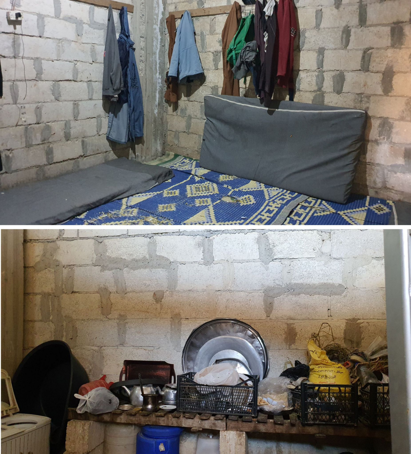 A family of 12 people lives in a small shop, they desperately need your help!