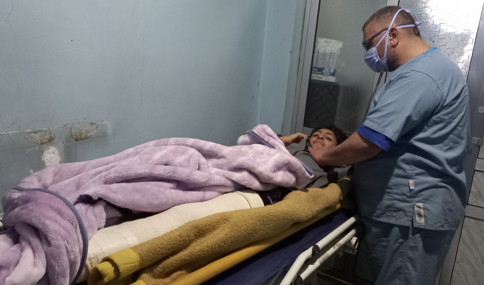 Abdullah had a terrible car accident and needs urgent surgical intervention