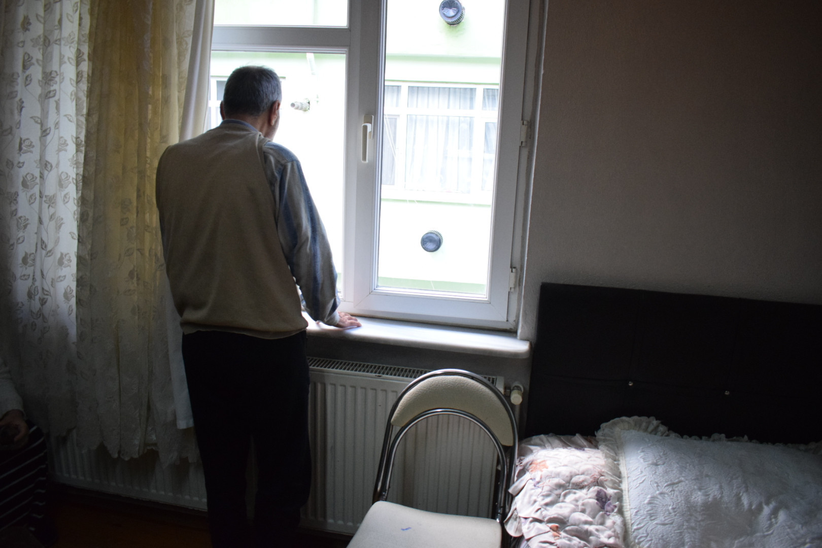 Hussein is with cerebral stroke, needs physiotherapy