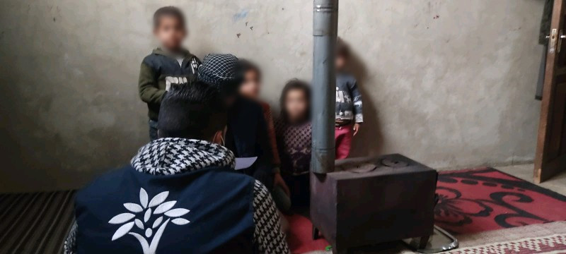 A family is in extremely bad conditions