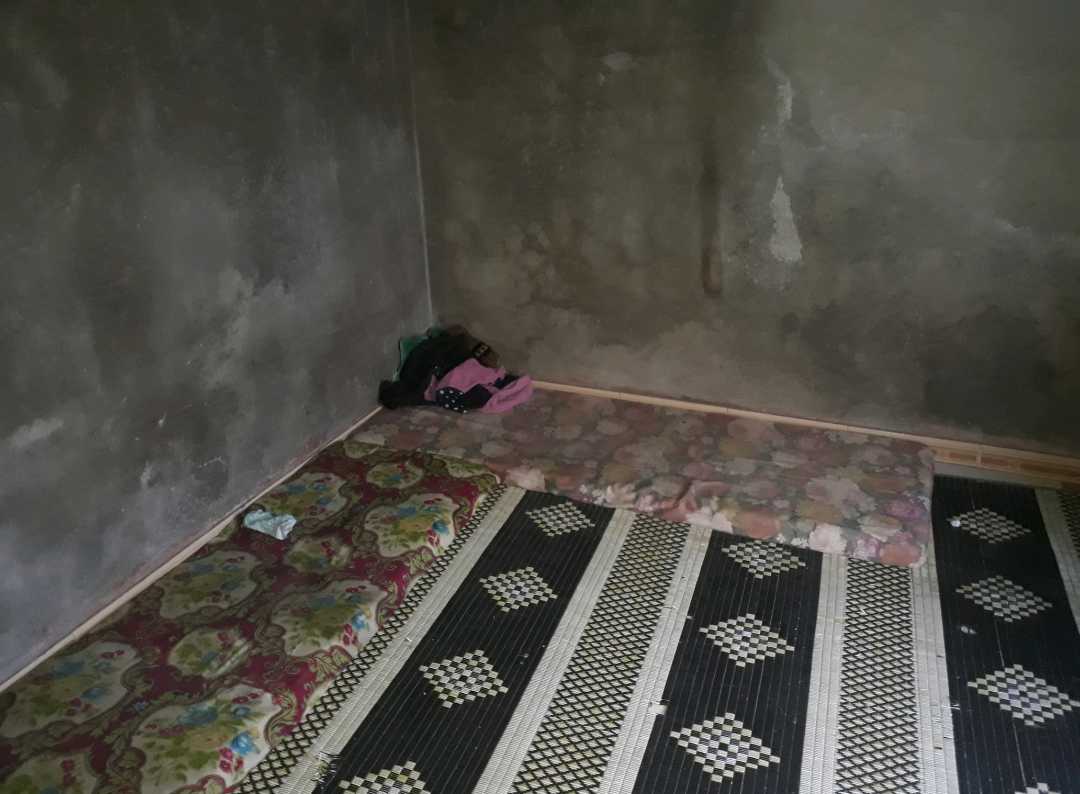 A displaced family needs support